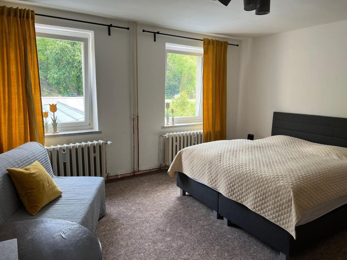 Pension Sternschnuppe, Treseburg Harz, Unmittelbar Am Wasser Thale Eksteriør billede